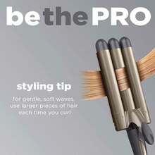 INFINITIPRO By  3 Barrel Curling Iron, Hair Waver, Create Beachy Waves, Long-Lasting Waves For Use On Medium To Long Hair - Multicolor - View 6