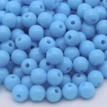 Acrylic Iridescent Monochrome Beads Strands For DIY Jewelry Making Supplies - Bracelets, Necklaces, Accessories