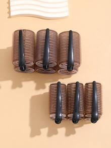 18pcs/Set Large Size Hair Rollers With Clips, Self-Gripping Curler Suitable For Long/Medium/Short Hair And Bangs, DIY Hair Curling Tool (Includes 12pcs Large Roller Tubes + 6pcs Clips),Back To School,Travel Holiday Essentials,Hair Accessories For Women,Hair Curlers,Curly Hair Brush,Rollers,Curly Hair Products,Curler,Rollers For Hair,Hair Curl,Curly Hair Tools,Hair Roller,Curly Hair,Heatless Curl,Heatless Curls,Hair Curler,Barber,Hair Tools,Hair Products,Hair Curlers,Barber Accessories,Travel,Rollers,Hair Stuff,Hair Accessories,Curly Hair Products,Curler,Rollers For Hair,Hairdressing Equipment,Hair Curl,Curly Hair Tools,Hair Roller,Christmas,Barbershop,Hair Curling Iron, Barber Accessories, Hair Accessories, Curling Iron, Hairdressing,Heatless Waves,Travel Essentials,Hairstyle,Hairdressing