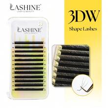 Lashine Lashine 12 Rows 0.07MM L Curl 7-13mm Mix Lashes YY/3DW/4DW/5DW/6DW Shape Lashes Natural Soft Lash Tech Supplies Brazilian Eyelash Premade Volume Fan Lashes Extension