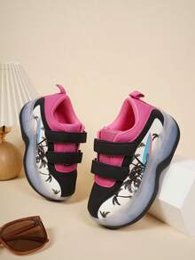 4-Wheel Heelys Girls Roller Shoes, Kids Rollerskates New Spring Autumn - Hot Pink - View 7