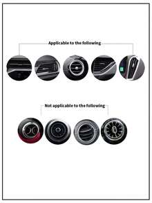 Flower Decor Car Phone Holder - White - View 11