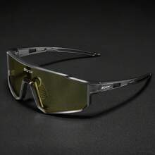 SCVCN SCVCN Y2K Mode-Sonnenbrillen, Fahrradbrillen, Mountainbike Rennrad Outdoor Sport Radfahren Angeln Laufen Golf Strand Baseball Einteilige Linsen Brille, schwarzer Rahmen