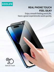 2 件隐私保护全屏钢化玻璃屏幕保护膜，全覆盖防窥钢化玻璃屏幕膜，防刮，易于安装，手机配件兼容 17 ProMax/17/17 Pro/17 Air/11/12/12 Pro/12 Plus/13/13 Pro/13 ProMax/14/14 Pro/14 ProMax/15/15 Plus/15 Pro/15 ProMax/16/16 Plus/16 Pro/16 ProMax/16e - 兩片裝 - 查看 2