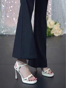 Women Flat Sandals - 黑色升級版 - 查看 4