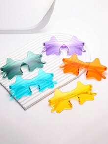 1/3/6/30 Bucăți - Pahare fără ramă transparente, colorate, pentagonale, folosite pentru petreceri, petreceri de Crăciun, carnavaluri, evenimente interesante sau cadouri (culoare aleatorie multicoloră) - Multicolor - Vizualizare 7