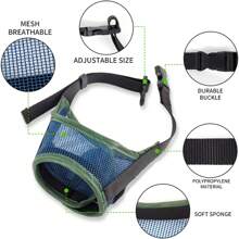 Dog Muzzle Suitable For Small, Medium & Large Dogs, Anti-Bite, Breathable, Adjustable, Water-Resistant Pet Muzzle, Dog Mask For Training & Grooming