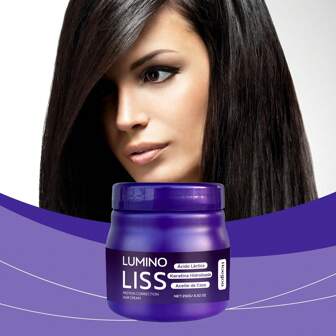 Restaura la sedosidad natural del cabello, sin frizz, cabello liso y sedoso. Cremas alisadoras para todo tipo de cabello. Sin formaldehído (1 pieza)