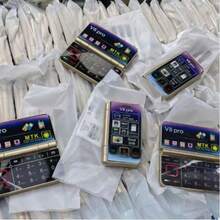 Smartphone dobrável V8pro com tela dupla – telefone dobrável com tela sensível ao toque grande, câmera dupla, reconhecimento facial, sensor de impressão digital, sistema Android, design portátil para qualquer lugar, gadget de tecnologia moderna para uso diário e de lazer