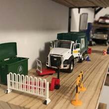 1pc Children's Engineering Vehicle Toy With Lights & Music, Includes Excavator, Fire Truck, Garbage Truck, Dump Truck, Mixer Truck, Oil Tanker Truck, Construction Toy Set For Boys,Car Must Haves Kids,Yellow Truck,Big Truck Toys,Back To School