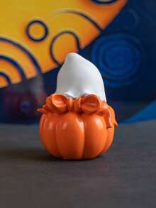 1pc Halloween Pumpkin & Ghost Shaped Home Decor Figurine - Multicolor - View 5