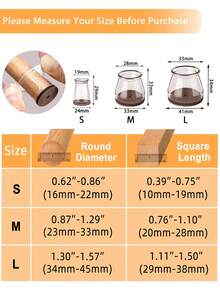 4/8/16/24/36pcs Furniture Leg Floor Protectors, Suitable For Hardwood Floors, Furniture Pads, Chair Leg Sliders, Silicone Chair Leg Covers, Prevent Floor Scratches And Reduce Noise, Applicable For Kitchen, Living Room, Bedroom, Cafe, 3 Styles Available