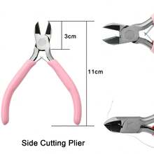 Jewelry Pliers Tools Needle/Chain Nose Pliers, Round Nose Pliers And Wire Cutter For Jewelry Repair Wire Wrapping DIY Craft