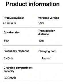 全新热销 K12 蓝牙音箱便携式家用可爱卡拉 OK 迷你无线音响带麦克风 K 歌家庭唱歌机带 2 个麦克风 - 白色 - 查看 8