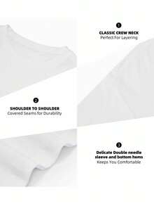 Cool Graphic T-Shirts For Men - Unisex Jean Michel Basquiat T-Shirt, Casual Crewneck Short Sleeve Graphic Tee, X-XXXL - trắng - Xem 10