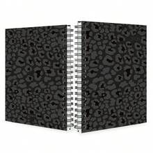 iscool Weekly Planner Agenda 2025 Animal Print Ounce Colors - 黑色清漆 - 查看 2