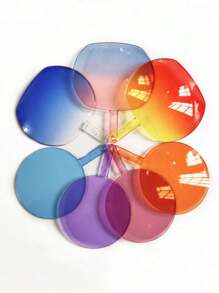 1 Piece Compatible With Labubu Colorful Glasses, Dazzling Protective GogglesIt's Suitable For Sizes Around 17 Cm And 10 Cm.