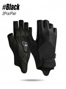 1 Pair Bike Gloves Cycling Gloves Biking Gloves Bicycle Gloves For Men Women With Anti-Slip Shock-Absorbing Pad,Light Weight Half Finger Gloves For Cycling Workout Training Outdoor