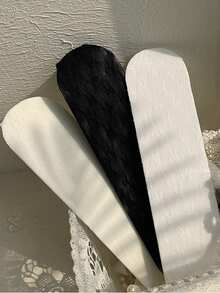 3 件装儿童纯色洛丽塔风格提花网袜打底裤,女童蝴蝶镂空无脚紧身裤,适合日常穿着,时尚性感,舞蹈袜 - 彩色 - 查看 7