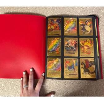 Binder, Card Binder, Card Binder, Side Loading Card Binder, Basketball Card Binder, Trading Card Binder, Card Binder 9 Pocket, Sports Hockey Card Binder Collector Side-Loading Baseball Card Holder Binder With Sleeves 20 Sheets 360 Game Card Book Binders For Soccer Basketball Cards