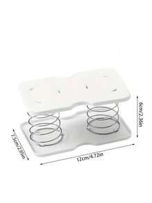 Plastic Spring Paper Towel Holder, Automatic Pop-Up Napkin Dispenser, Creative Elastic Paper Towel Box Rack, Suitable For Home And Restaurant, 12cm Elastic Paper Towel Dispenser - White - View 9