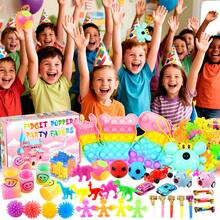 266pcs Party Favors For Kids, Christmas Fidget Toys Pack, Birthday Toys, Prize Box, Goodie Bag Stuffers,Carnival Prizes - màu sắc - Xem 2