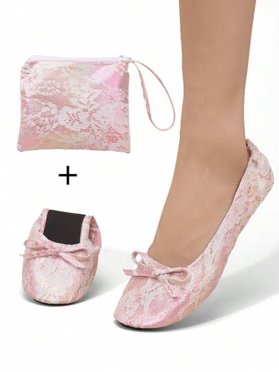 Lätta, barfotakänslade, mjuka och mångsidiga klassiska ballerinaskor för kvinnor, vikbara slip-on-skor lämpliga för inomhusbruk, platta sandaler för kvinnor, hemmatofflor för kvinnor