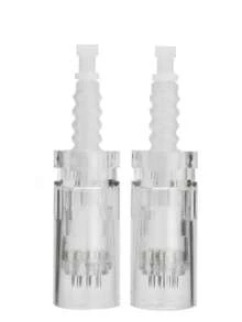Aiguilles de cartouche de rechange pour le dispositif de beauté électrique Ultima M8 A10 Dermapen (), convenant aux soins de la peau, au minoxidil, au derma-roller, à la thérapie par microneedling, aux produits de beauté et de soins de la peau, aux spas, aux soins personnels, aux outils de soins de la peau, aux soins du visage, aux fournitures pour thérapeutes de beauté, aux massages, aux outils de massage du visage, aux rouleaux faciaux, etc. - Transparent - Voir 8