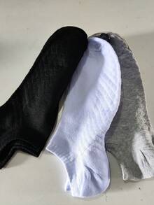 Kit 12 Pairs Of Men's Socks, Good Quality, Great Value, Short Shaft - Multicolor - View 3