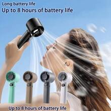 RAF Ventiladores eléctricos, ventiladores de mano mini - Enfriamiento rápido, larga duración de la batería, ventiladores de mano pequeños y potentes adecuados para interiores, exteriores, oficina, escuela, mujeres, hombres y estudiantes. Regalo ideal para las familias en Halloween y Acción de Gracias.