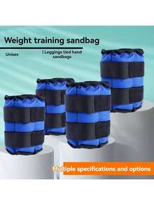 2 piezas Bolsas de arena con peso para entrenamiento de fuerza atadas a la muñeca y la pierna de 0,5-3 kg disponibles para selección, bolsas de arena especiales para entrenamiento disponibles, correas para tobillos, muñecas y piernas, pesas para correr, ejercicio, fitness, gimnasio, entrenamiento de fuerza, equipo de gimnasio, pesas para tobillos, pesas para tobillos