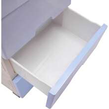 ZhdnBhnos LINSIE LOYALHEARTDY-BTG Plastic Storage 6 Drawers Dresser Storage Cabinet, Stackable Vertical Clothes Storage Tower, Modern Plastic Drawers Dresser Closet Drawers Organizer With Wheels For Home, Bedroom (Gradient Blue)[Best Gift For Family&Friends] - 漸變藍 - 查看 9