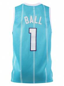 Atonmore 1 Pc Men's Basketball Jersey, Green, Embroidered Stitched Basketball Vest, Sleeveless Sports Top - Green - View 2