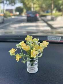 4pcs/Set, 3pcs/Set, Or 1pc [Random Style] Cute Vase Set Desktop Decoration, Decompression Figurine Accessories, Desktop Decorations, Computer Monitor, Office Space Back To School - 彩色 - 查看 7