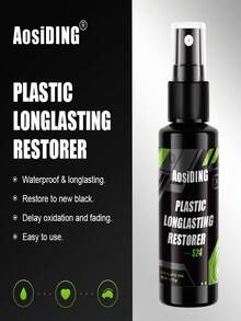 Car Plastic Restorer Back To Black Gloss Car Cleaning Products Plastic Leather Restore Auto Polish Auto Interior & Panel Renewal Wax Coating Agent Car Wax Car Wax Polish - Multicolor - View 5