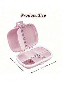 便携式 8 格密封药盒，防尘防潮，一周 7 天使用，黑色雏菊向日葵字母艺术字母设计，药丸、胶囊和维生素收纳盒，首字母旅行药丸收纳盒，8 格便携式 A-Z 字母药盒，每日维生素药盒，口袋钱包药品收纳盒小药丸容器，字母 ID 吊饰收纳盒 - 彩色 - 查看 12