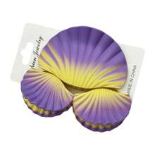 3pcs Women Hair Clip, Gradient Color Shell Hair Claw For Thick Thin Hair Styling Accessories