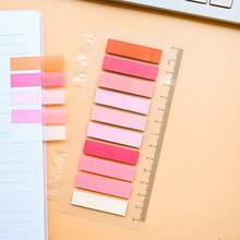 1 套 200 张 Pet 透明可写标签/贴纸，分类索引标签，学生办公用品，学校用品，返校