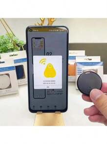 GPS Smart Tracker Key Finder - Wireless Anti-Lost Locator With Alarm For Pets, Cats, Dogs, Keys, Wallet, Luggage - Plastic, Portable Wireless Real-Time Location Tracker , Intelligent Key Finder Mini Gps Tracker