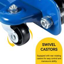 2.5 Ton Low Profile Hydraulic Car Jack - Portable Steel Lifting Solution For Garage Repair And Workshop Use - Blue - View 5