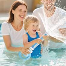 Pull Trigger Water Gun, Portable Outdoor Water Gun Toy. Hand-Held Pull String Style Water Sprayer, Outdoor Beach Water Fight Toy, Summer Gift For Friends