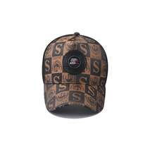 Men's Stylish Hardtop Baseball Cap, Outdoor Sports Sun Protection And Shading Hat, Street Fashion Three-Dimensional Letter Baseball Cap, Daily Comfortable And Versatile Casual Hat, Gift For Friends, Spring And Summer Mesh Breathable Truck Driver Hat - 金色 - 查看 3