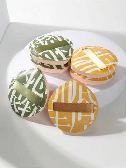 半个装大号棉花糖化妆海绵，超柔软海绵粉扑，适用于粉底和遮瑕膏，两用化妆工具，赠品，旅行装，平价好物，旅行必备