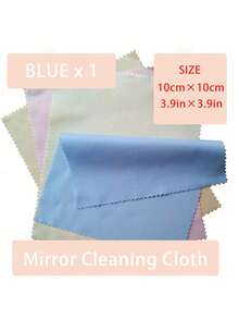 便携式折叠化妆镜，配有可爱的布套和印花图案，双面化妆镜适合家庭和旅行，非常适合美容爱好者和化妆爱好者，是送给女性、女孩、母亲、朋友和妻子的理想礼物