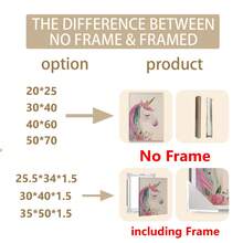 1pc Baby Room Decor Nursery Wall Art.Unicorn Mural, Unicorn Kids Room Decor, Girls Bedroom Mural, Whimsical Unicorn Poster, Kids Room Digital Wall Art, Playroom Decor, Toddler Room Prints, Eclectic Nursery Wall Art.Baby Nursery - Cute And Playful Children's Decor.Various Sizes 20-70cm, Framed Or Unframed Available, Perfect For Baby Room Decor.Home Decor, Summer Wall Art - Multicolor - View 11