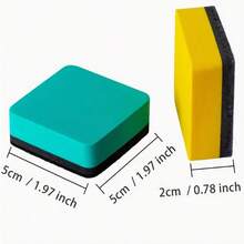 黑板擦 - 优质耐用的教室和办公用品，可快速有效地清除干擦板上的黑板污渍，学校用品，返校季