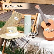 Niimbot Label Mini Portable Thermal Printer Labels, White Waterproof Oil-Resistant Sticker Labels Suitable For B1/B21 Adhesive Label Printer, Hot Selling