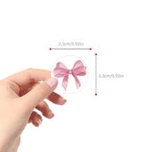 500 片粉色胶带圆形贴纸卷乙烯基贴纸剪贴簿、日记本、笔记本电脑、保险杠、滑板、水瓶、电脑、手机、卡通动漫