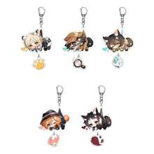 bandai Accesorio de anime Llavero acrílico de anime - Bungou Stray Dogs Lindo colgante de estilo Y2K de dibujos animados, adecuado para bolsos y llaves, regalo perfecto para fans, accesorios de cosplay, llavero de coche, bolso, mochila, pequeña joya, accesorios, regalos creativos, regalos de estudiante, accesorios de coche, colgante de bolso, accesorios escolares