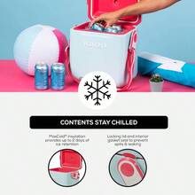 11 Qt Tag Along Too Strapped Picnic Style Cooler - Mist - View 4